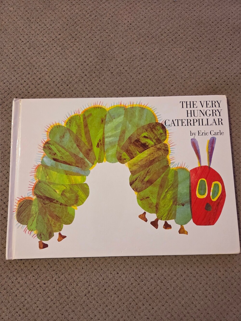 The Very Hungry Caterpillar by Eric Carle Hardcover kids book